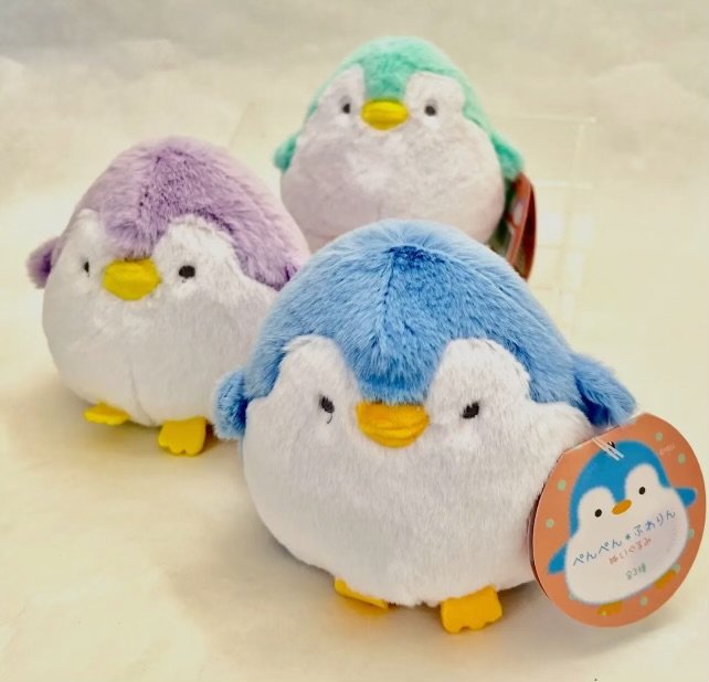 Delightful Chubby Plushie Penguins, dressed in feel-good colors, here to calm, here to soothe. These adorable creatures brighten the day with their vibrant hues and irresistible charm. Each penguin is lovingly crafted with soft, plush materials, making them perfect for snuggling up with or displaying in your home.