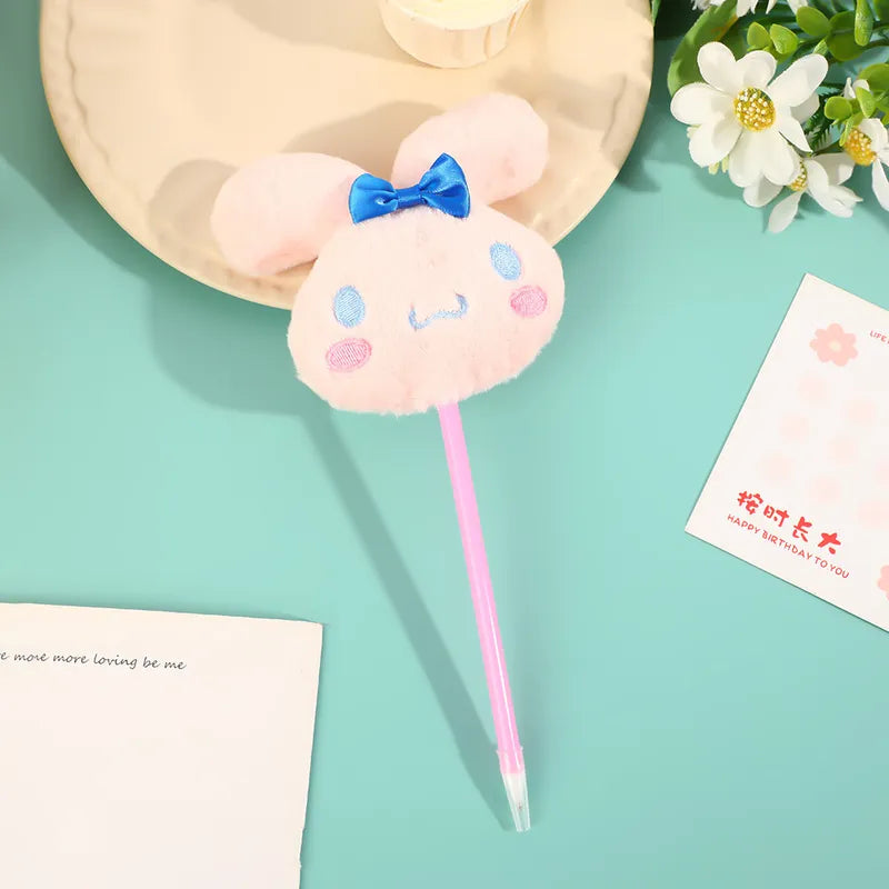 Cinnamoroll Head Plushie Pen