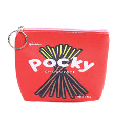 The Classic Japanese Snacks Coin Red Purses are a delightful blend of practicality and nostalgia. These vibrant coin purses are adorned with the beloved Milky Girl or Pocky logos, paying homage to the iconic Japanese candies that have captured hearts for generations.