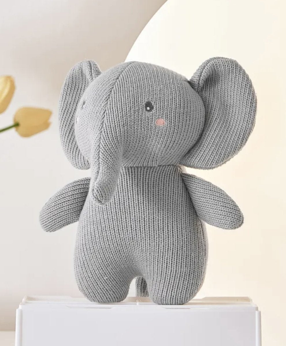 Crafted with soft and huggable materials, each Classic Knit n Stitch Stuffed Animal is designed to be a loyal friend and comforting presence for children and adults alike.