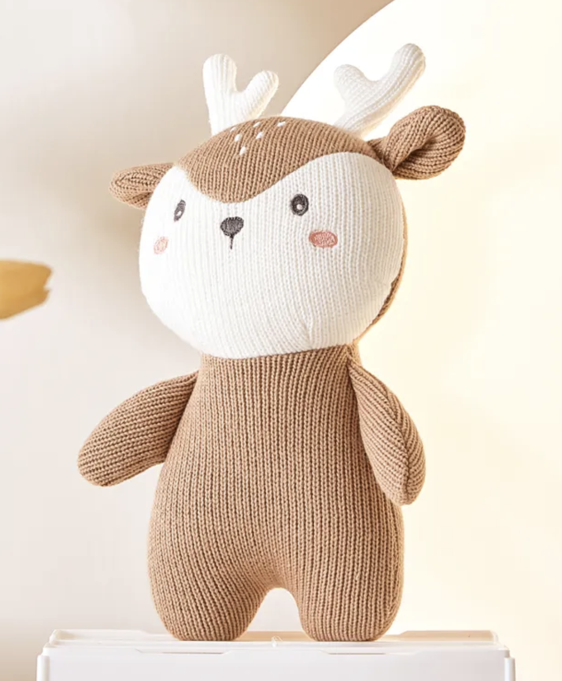 Crafted with soft and huggable materials, each Classic Knit n Stitch Stuffed Animal is designed to be a loyal friend and comforting presence for children and adults alike.