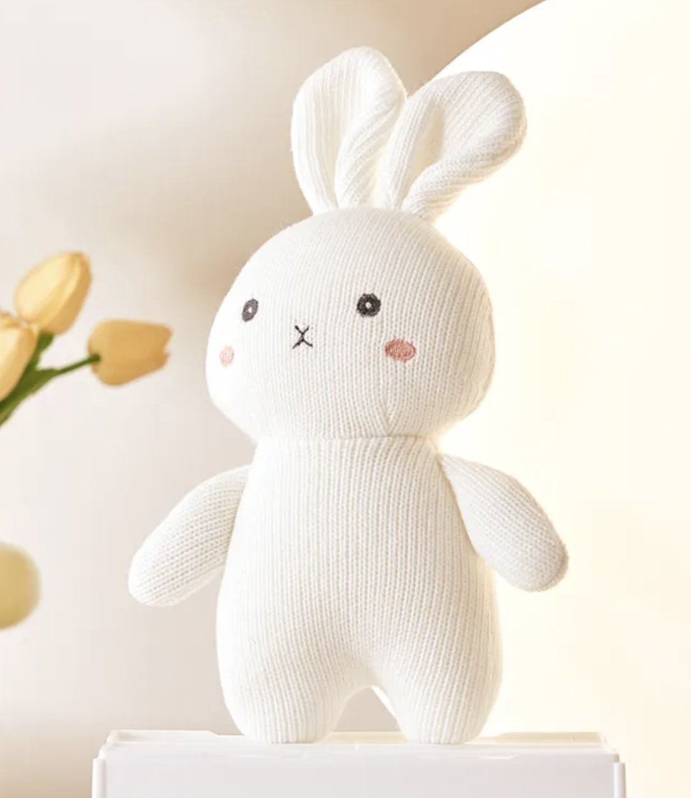 Classic Knit n Stitch Rabbit Stuffed Animal | Traditional Timeless Old ...