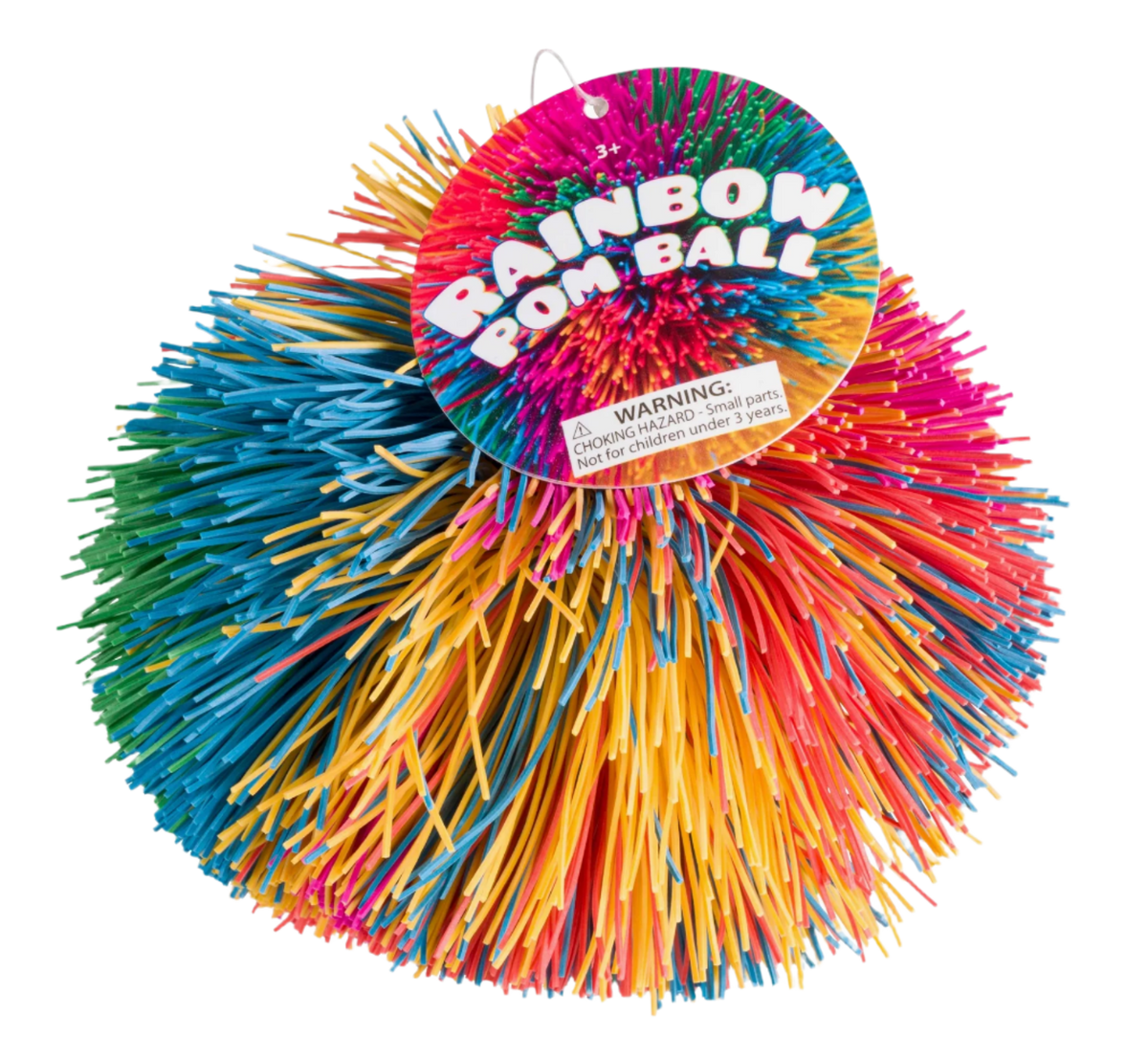 Classic Rainbow Pom Sensory Koosh Ball