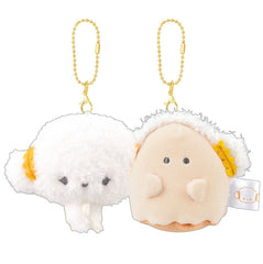 Bring double the cuteness with the Cogimyun Sanrio × Obakenu Ghost Plush Magnetic Keychain Set. These magnetic keychains stick together, making them a playful and interactive collectible for friends or fans of Sanrio. Soft and perfectly sized for your palm, they’re easy to clip onto bags, keys, or backpacks. With their unique collaboration design, they add charm wherever you take them. A sweet and cozy set that’s both fun to share and fun to keep!