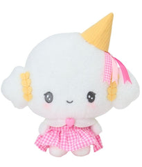 This Cogimyun 10th Anniversary Gingham Love Plushie features Cogimyun, the lovable and fluffy character known for her amazing hairdo- two soft n sweet buns- and an even sweeter shy demeanor, in a soft mini plush format. Her cute pink checkered dress and adorable accessories make her stand out in any collection!