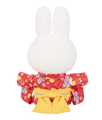 Collectible Red Floral Kimono Miffy Plushie