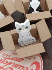 Cat owners know how much their furry friends love boxes—now you can capture that adorable image with our Comfy Cardboard Box Cat Sticky Notes! These sticky notes are the perfect addition to any stationery collection for cat lovers and kawaii enthusiasts alike.