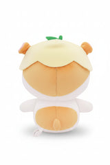 Sanrio’s rare and delightful character, Coro Coro Kuririn, appears in classic form. The shy golden hamster loves a bit of harmless mischief and you can see it in his embroidered eyes and knowing smile.&nbsp;A signature flower hat literally tops off the look for this Coro Coro Kuririn Classic Sanrio Plushie. This sweet plush is a great size for bedside tables, shelves and even work desks.