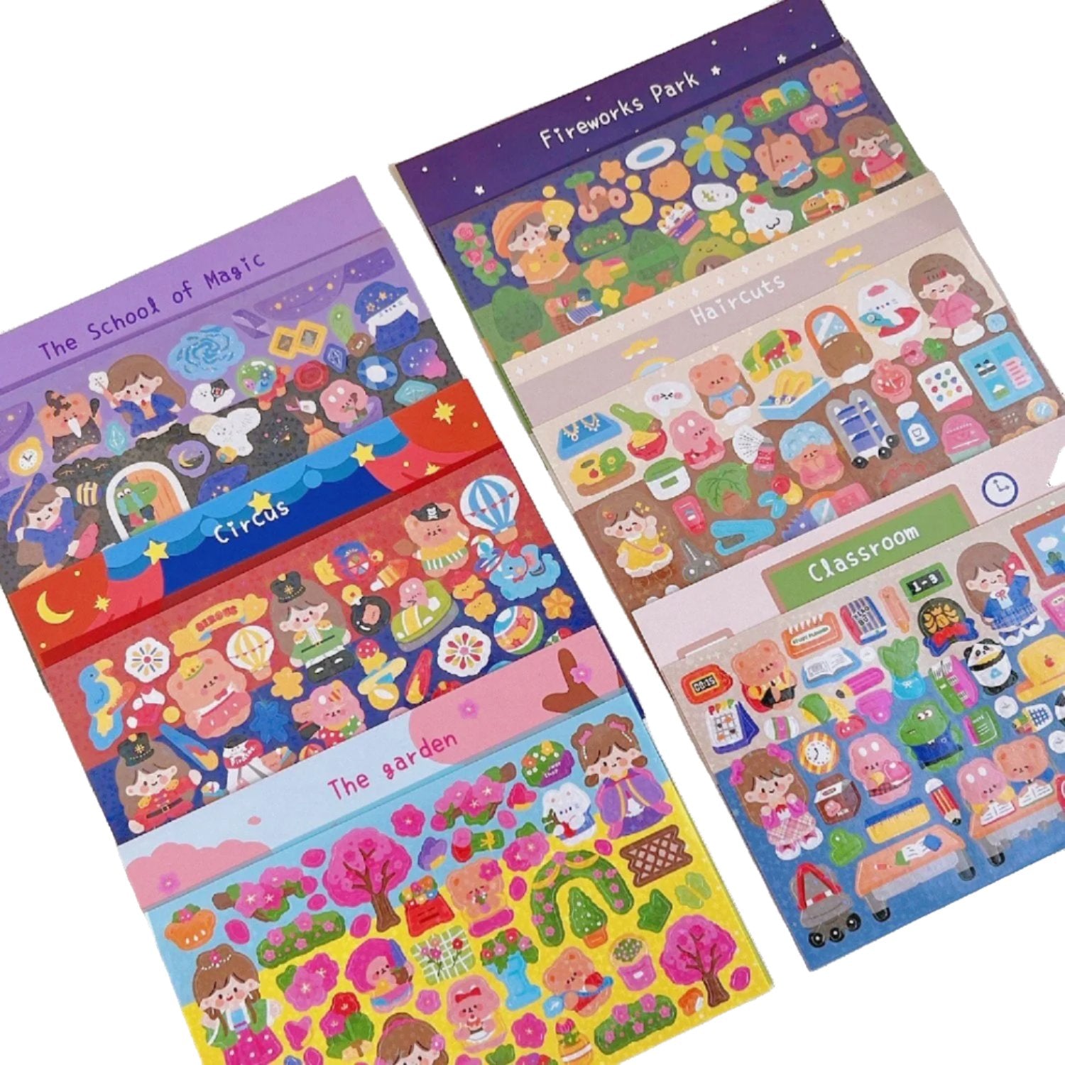 Create-A-Scene Sticker Sets – Plush Krush