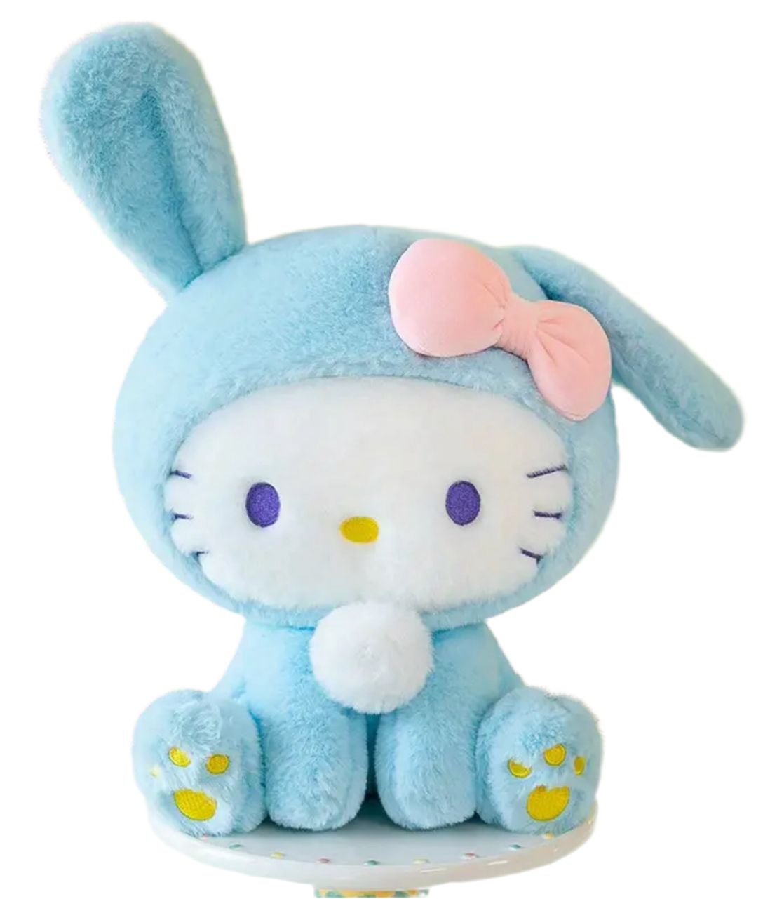 Curious Bunny Hello Kitty Plushie – Plush Krush Curious Bunny Hello Kitty Plushie – Plush Krush