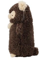 Cute Brown Bear Plush Pencil Case Pouch