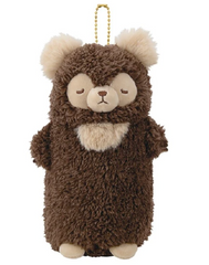 Cute Brown Bear Plush Pencil Case Pouch