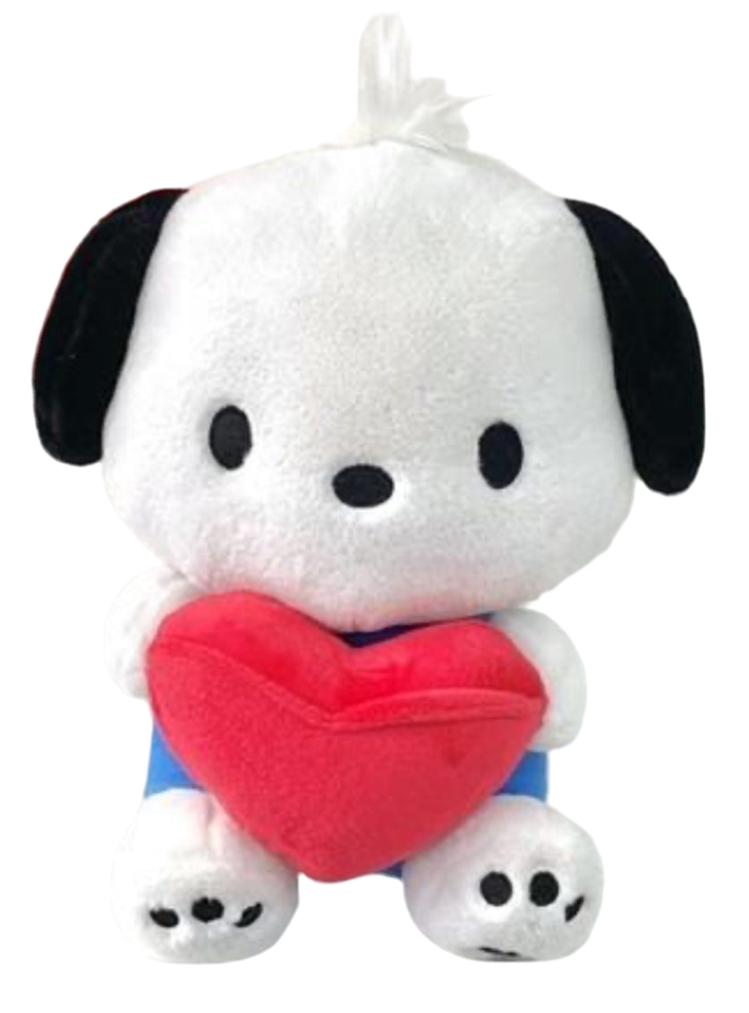 Pochacco Red Love Heart Plushie