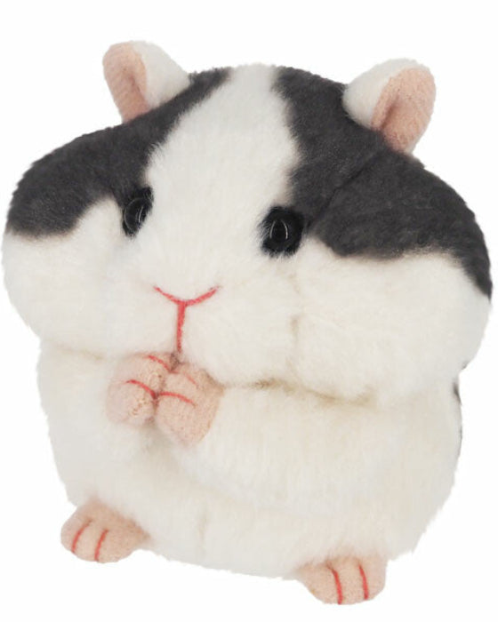 Bring home an irresistibly lifelike little friend! This Dalmation Spotted Japanese Little Hamster MogoMogo Plushie features incredibly soft, realistic-looking fur, adorable rounded cheeks, tiny pink paws, and glossy black eyes that give it an almost photo-realistic appearance.


Its chubby body and sweet expression make it look like a real hamster frozen in the cutest pose—without the feeding, cleaning, or midnight squeaking!