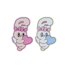 Esther Bunny Love Angels Die-Cut Mini Letter Set