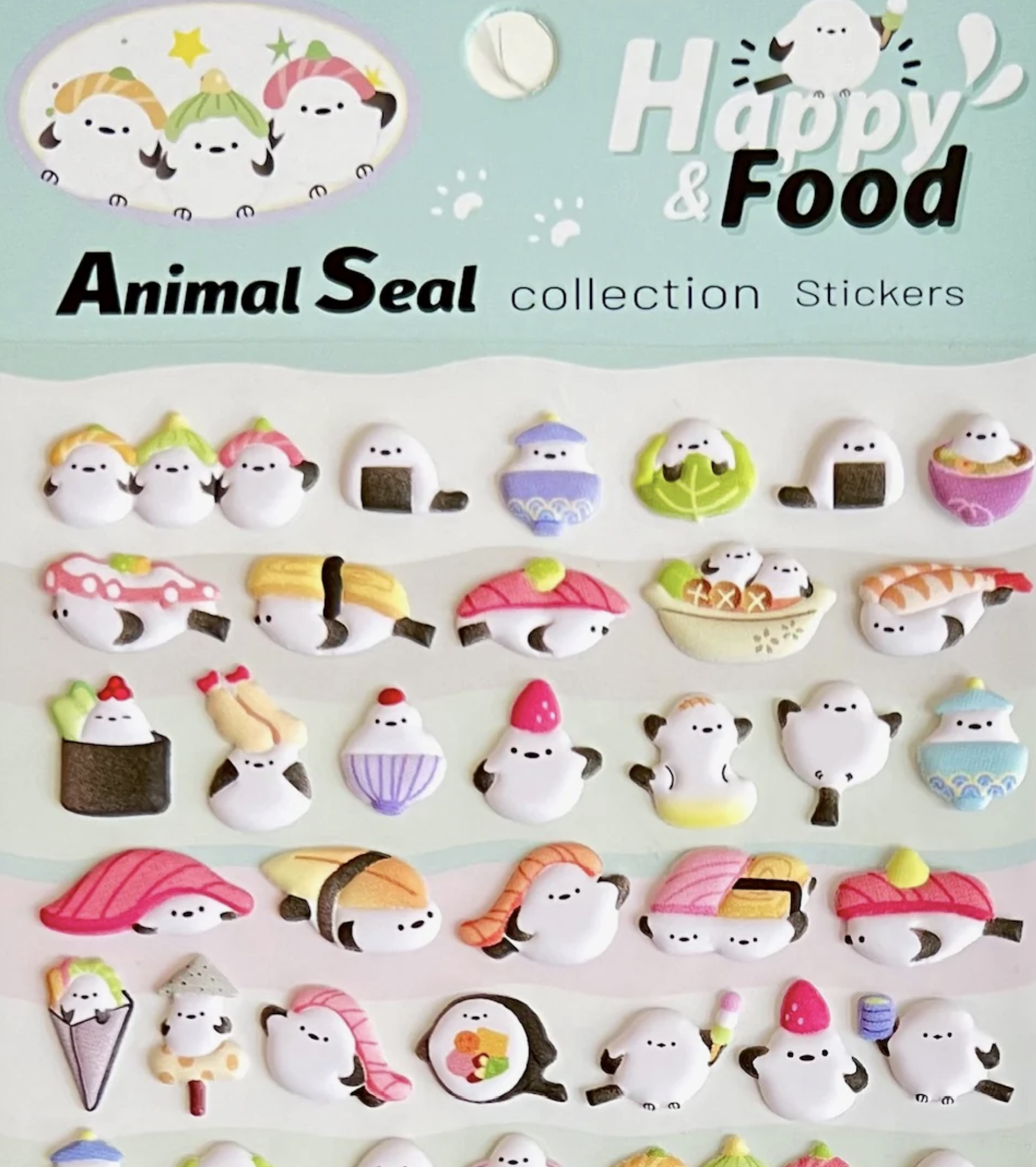 These amazing Foodie Sparrow Bird Puffy Sticker Sheets can add personality to any notes, letter, planner, and more! Get creative and mix and match multiple stickers to create unique new stories. Perfect for all ages especially or high school and college!