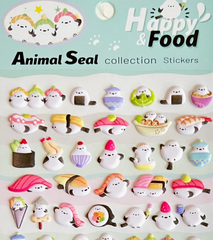 These amazing Foodie Sparrow Bird Puffy Sticker Sheets can add personality to any notes, letter, planner, and more! Get creative and mix and match multiple stickers to create unique new stories. Perfect for all ages especially or high school and college!