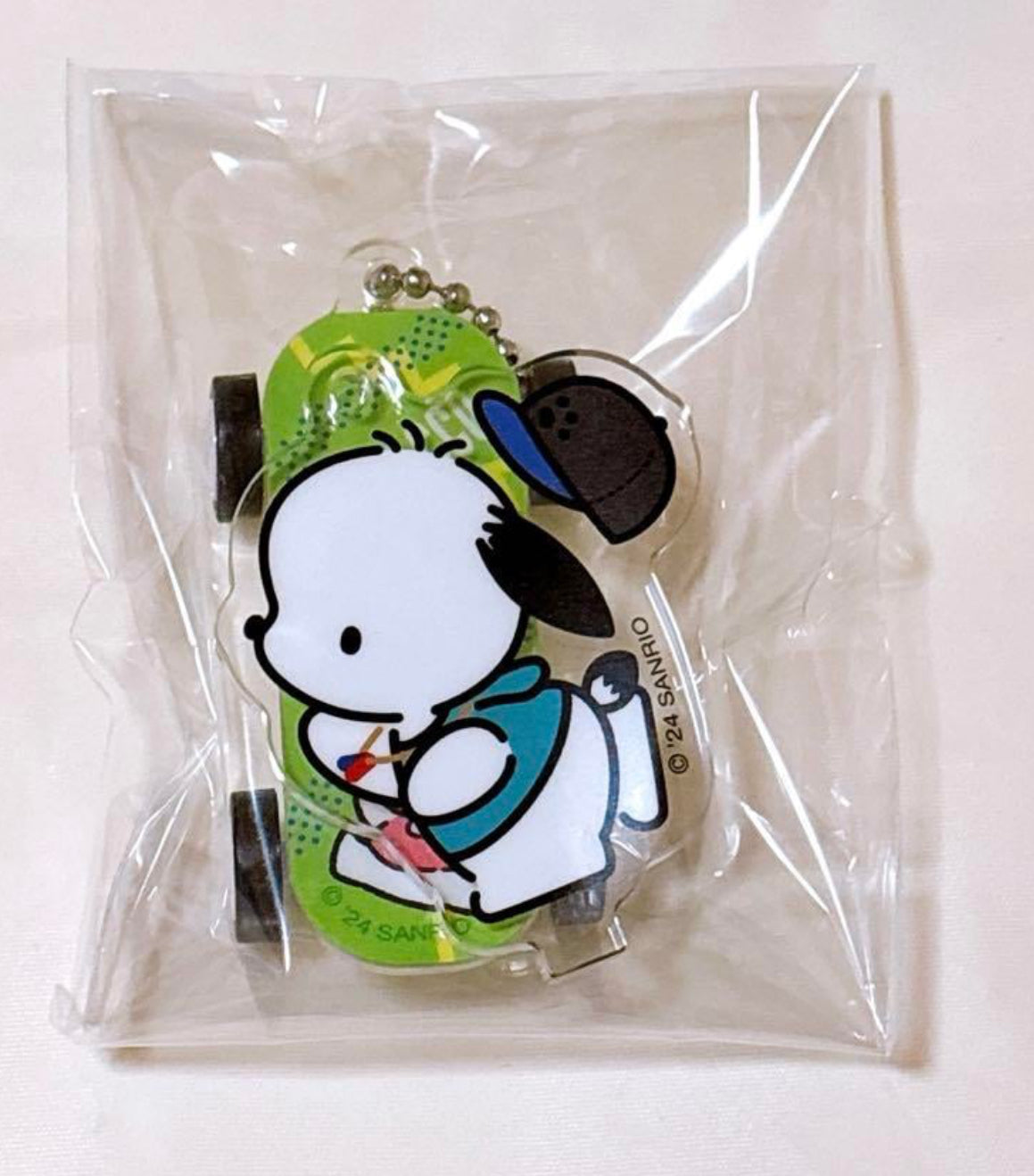 Sanrio Characters Skateboarding Acrylic Charm Blind Box
