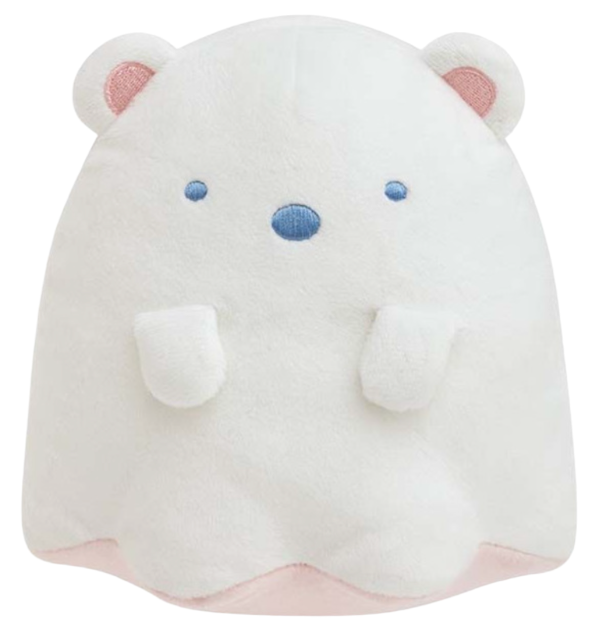 Meet the Glow-in-the-Dark Shirokuma Ghost Plushie – the cutest spooky companion you’ll ever cuddle! This adorable plush combines the charm of a sweet polar bear with a playful ghostly twist, featuring soft, velvety fabric and sweet embroidered details.

By day, it’s a soft, huggable friend; by night, it transforms, glowing with a gentle, ethereal light that brings a magical touch to any room.

Part of the Sumikkogurashi gang, who have been invited by a ghost to the Night Park, the begin to&nbsp;enjoy it by 