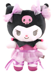 Step into a world of grace and form, with these enchanting plush dolls bringing your favorite Sanrio characters to life, and dressed in their finest ballet attire. Each plush is designed with intricate details, including delicate tulle skirts, soft leotards, and adorable ballerina shoes—perfect for twirling straight into your heart. Light, airy, and perfect for a pirouette, the fashionable tulle adds a touch of elegance to each character’s dance look.
