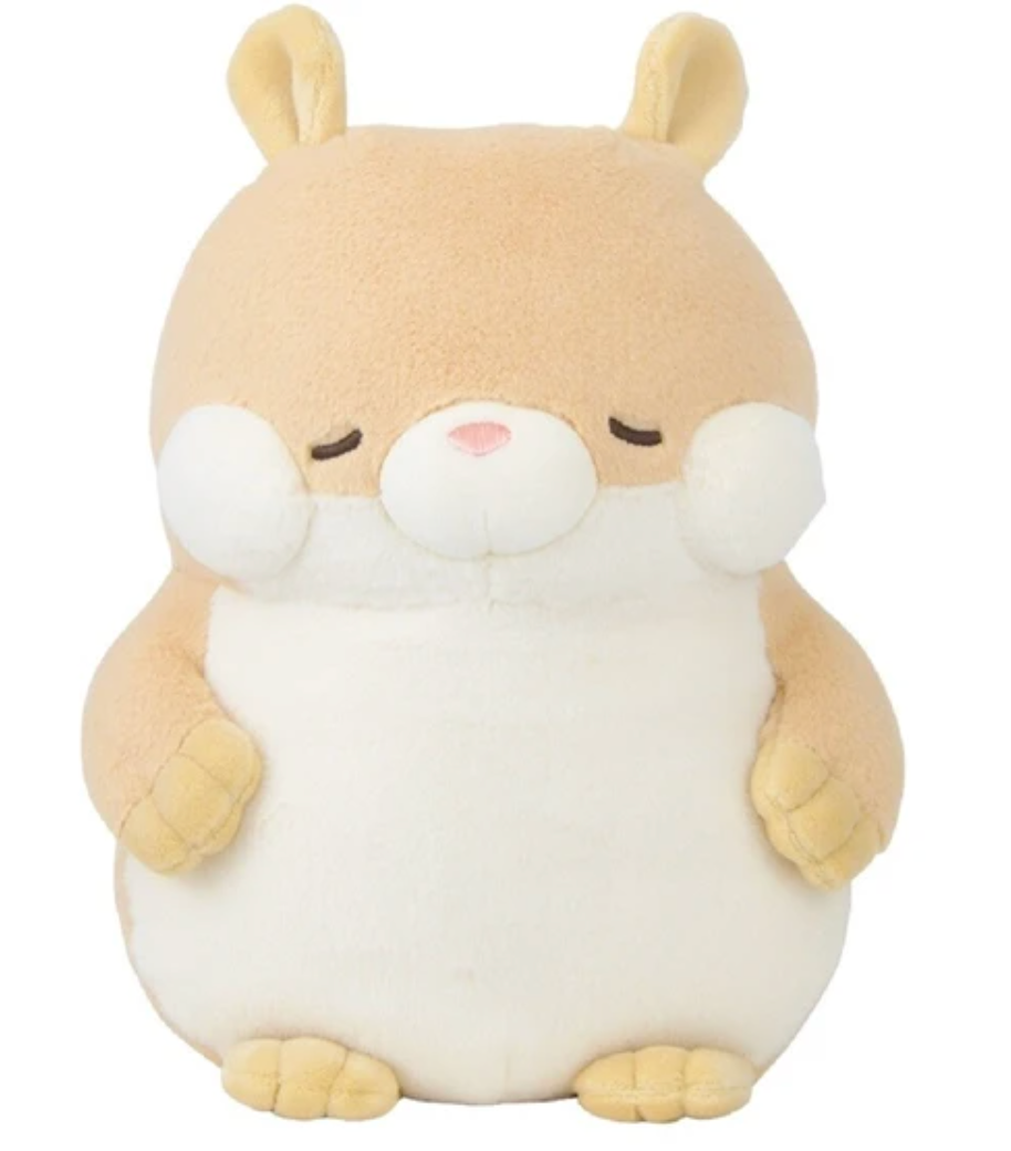 Calming Cuddlers are chubby plush animals with fluffy, round bodies that have gentle faces and peaceful color palettes. From the Poksin series, which means "fluffy" in Korean. Chubby, kawaii, korean plushie