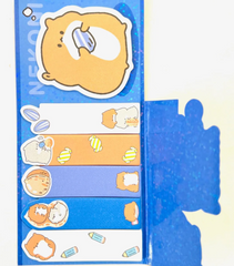 These little Hamster Kawaii Sticky Index Notes are a delightful and perfect way for literally ‘keeping tabs’ on your life! Just right for students from elementary, high school, to college, Chubby Hamster kawaii illustrations