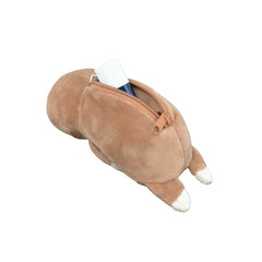 Hanging Sloth Plush Mini Pouch Keychain
