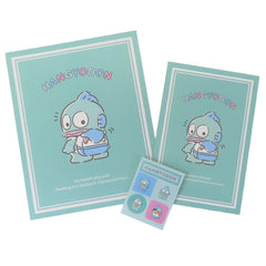 Add a playful touch to your stationery collection with the Hangyodon Classic Schoolboy in Backpack Letter Set. Featuring Hangyodon in a cute school-themed design, this set includes everything you need for charming correspondence. With matching stationery, envelopes, and a sticker sheet, it’s perfect for writing notes, journaling, or gifting to a fellow Sanrio fan.