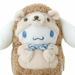 Sweet Cinnamoroll is dressed as an adorable hedgehog combining his classic charm with the fluffiness of this woodland animal for an irresistibly cute look.


This Hedgehog Cinnamoroll Woodland Plushie is a delightful blend of popular Cinnamoroll's happy dog appeal and the cozy charming spirit of a hedgehog. It’s a must-have addition to any collection or as the perfect gift for animal, Sanrio, and Cinnamoroll lovers!