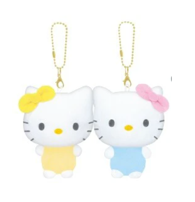 Hello kitty , Kawaii sister set keychains, Ball chain keychain, cute ,Sanrio