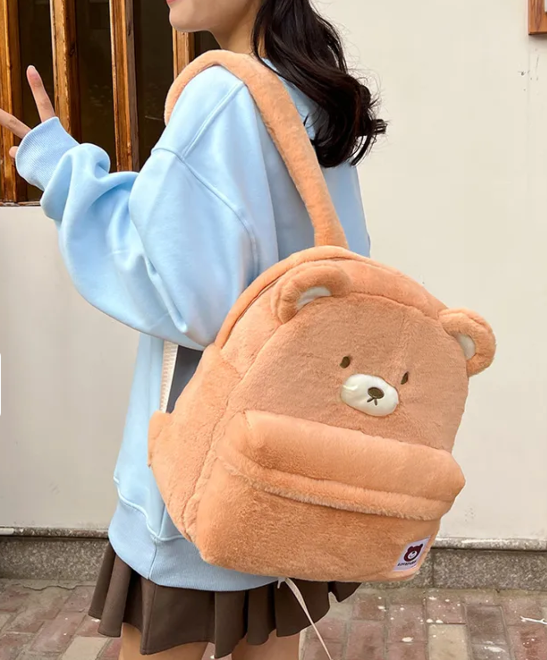 jansport backpack honey bear Cuddly Honey Bear Backpack