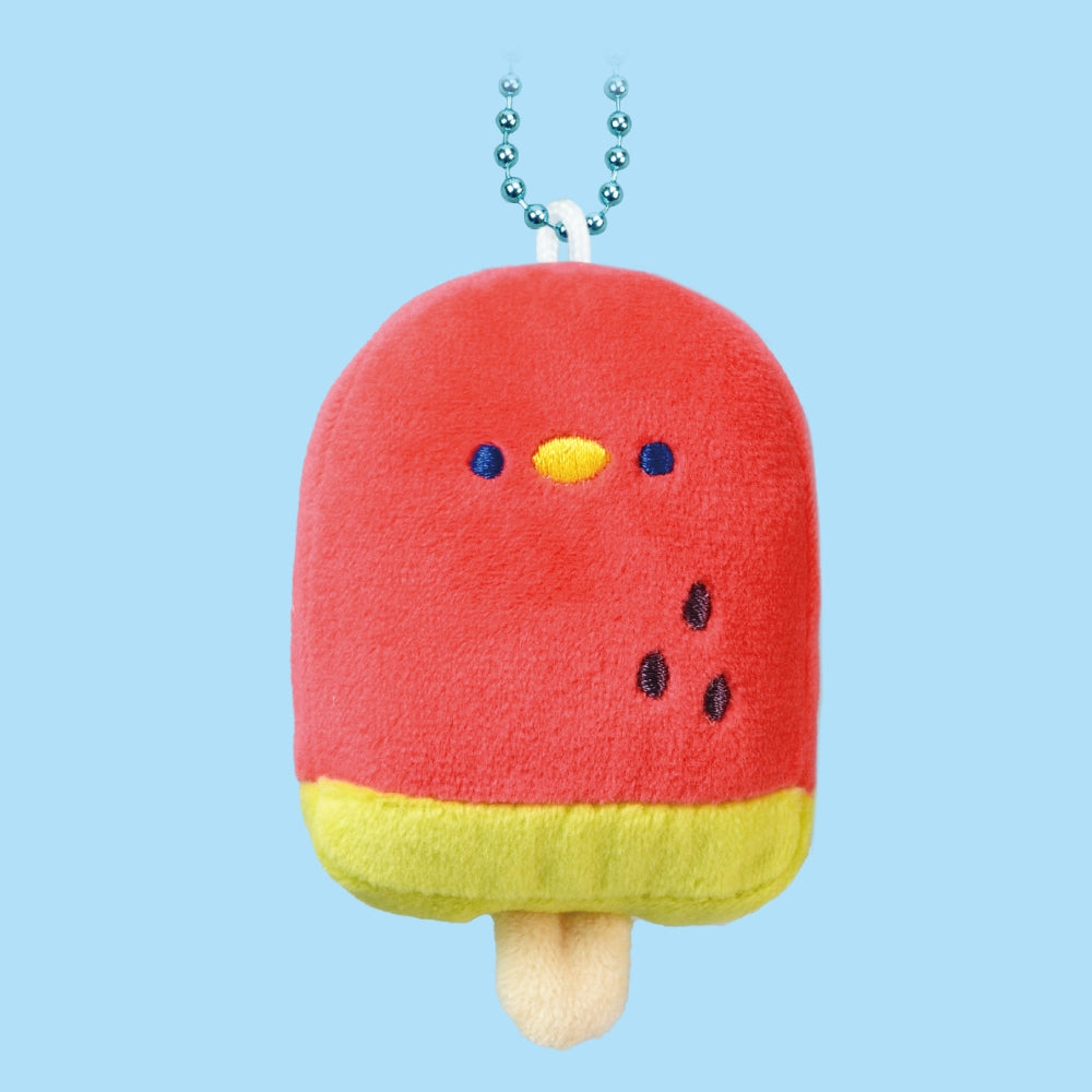 Kawaii, cute, ball chain key chain There are 10 different penguin keychain plushies to collect - they come in all your favorite flavors and forms, from strawberry to lemon, chocolate to watermelon and as popsicles, cones and cups. Best of all, you can cuddle them without the sloppy, sugary mess