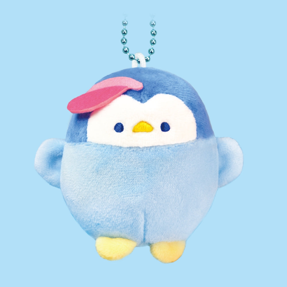 Kawaii, cute, ball chain key chain There are 10 different penguin keychain plushies to collect - they come in all your favorite flavors and forms, from strawberry to lemon, chocolate to watermelon and as popsicles, cones and cups. Best of all, you can cuddle them without the sloppy, sugary mess