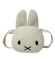 The infamous Miffy has become synonymous with cuteness and class. The Iconic Miffy Head Shoulder Bag features the well-known and beloved Miffy head, complete with her signature minimalist expression. kawaii