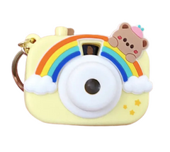 Image Projecting Camera Keychains, kawaii keychain, camera, projecting cute images