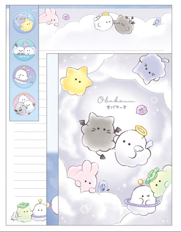 In the Clouds Obakenu Ghost Letter Set