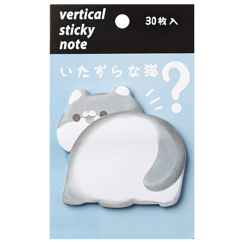 Kawaii Keisters Animal Bum Sticky Notes are so cheeky (pun intended) but, let's admit, so practical as well, cute animals, kawaii sticky notes