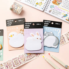 Kawaii Keisters Animal Bum Sticky Notes are so cheeky (pun intended) but, let's admit, so practical as well, cute animals, kawaii sticky notes