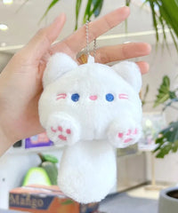 Let the Kawaii Kittens Assorted Plush Keychains brighten your day with their purr-fectly sweet charm!

This adorable accessory captures the playful personality of the world's most popular pet in an ultra-cute and portable design.&nbsp;A squishy round shape, rosy cheeks, chubby tail, and big sparkling eyes make these lil' ones irresistable.

Perfect for cat lovers, kawaii enthusiasts, or anyone who adores tiny, cuddly accessories.