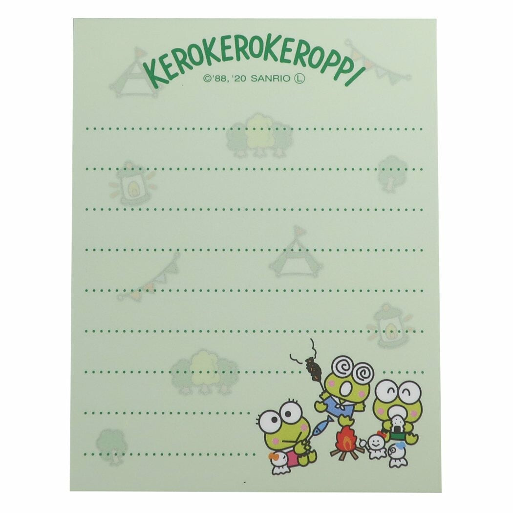 Keroppi Triplet Brothers Mini Notepad