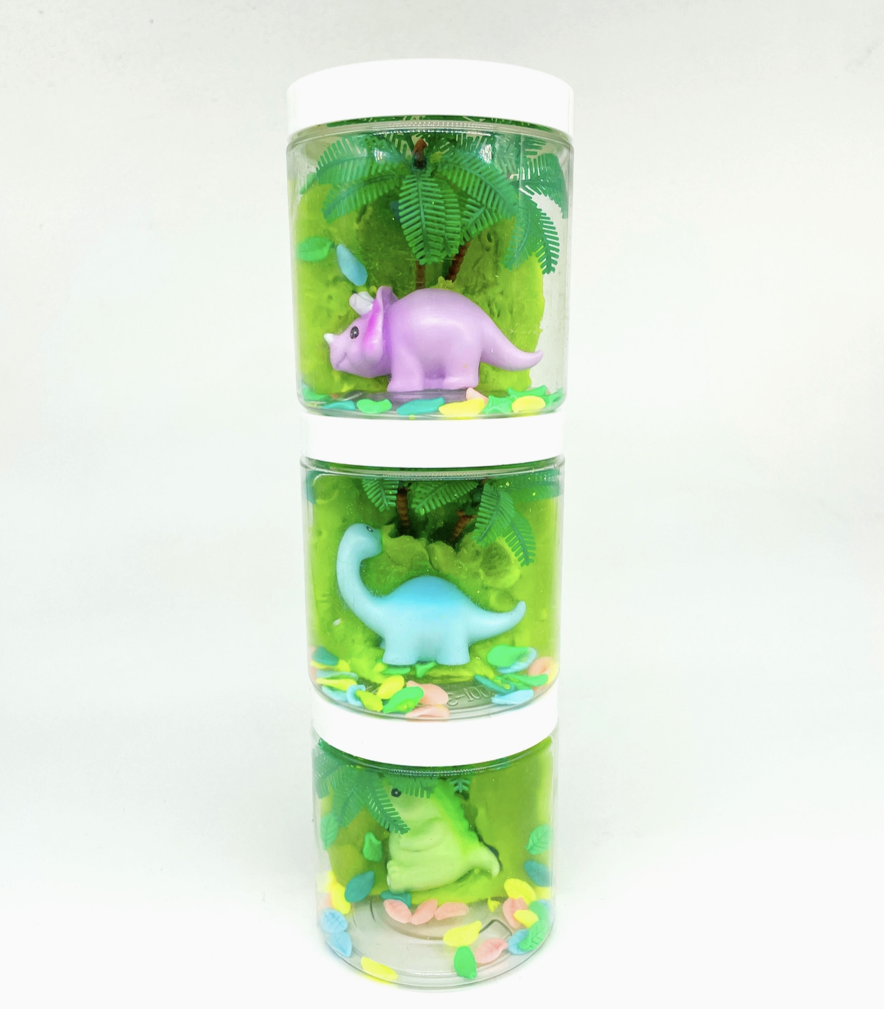 The perfect amount of wild Dino Party playdough fun in an a-dough-rable compact package! Watermelon scented! Our sensory play kits are designed to inspire imagination and promote open-ended sensory play.