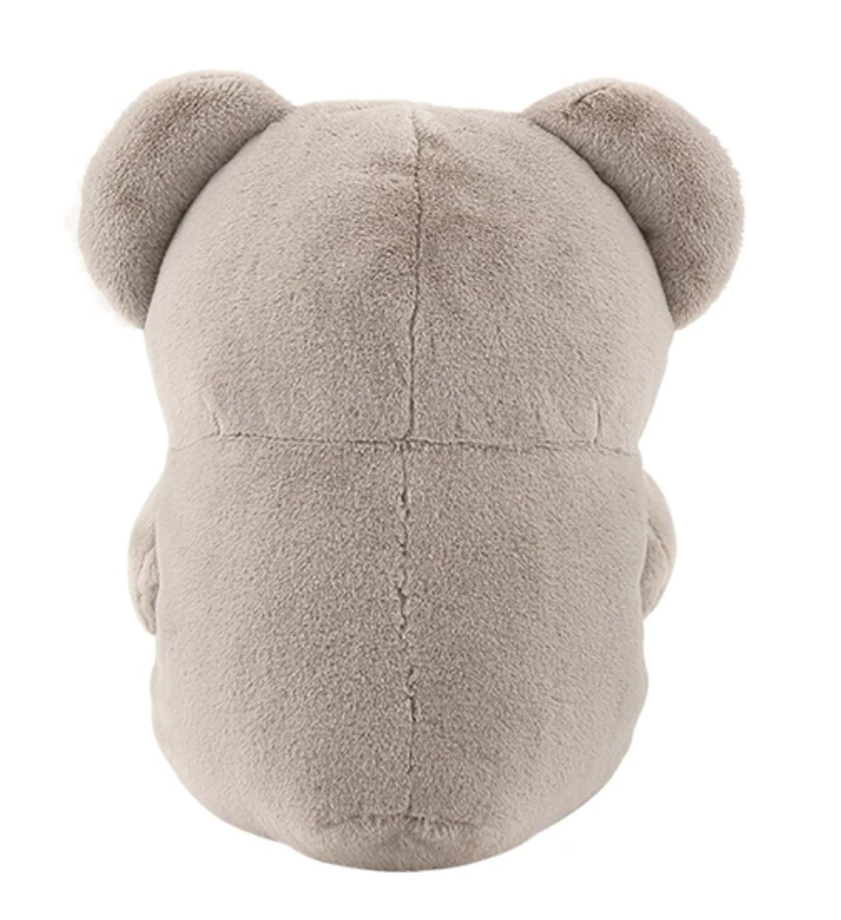 Calming Cuddlers are chubby plush animals with fluffy, round bodies that have gentle faces and peaceful color palettes. From the Korean Poksin series, which means "fluffy" in Korean. This Koala Calming Cuddler Korean Plushie is a fluffy and cute hugging pillow that fits comfortably in both arms.