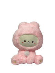 These cuddly Pastel Hooded Animal Plushies are perfect for snuggling at bedtime. Dressed in their soft pastel animal character onesies, they are great for display or for some cozy playtime. Their feet feature individually embroidered shapes making them even cuter with adorable attention to detail! Collect them all or give them as the most adorable gifts!