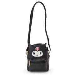 Easily switch between a backpack and a handbag with the Kuromi Convertible Mini Backpack. With both adjustable and removable straps, this classy design adds flexibility for any occasion.