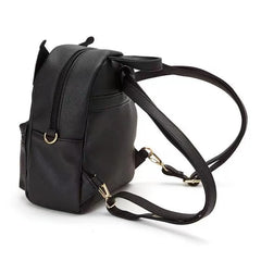 Easily switch between a backpack and a handbag with the Kuromi Convertible Mini Backpack. With both adjustable and removable straps, this classy design adds flexibility for any occasion.