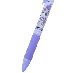 This classic Sanrio item combines cute design with everyday practicality. The 3-color ink makes it easy to switch between writing styles, keeping your notes organized and colorful. Its compact size and smooth writing make it a reliable go-to pen for daily use or a charming gift for any Kuromi fan.