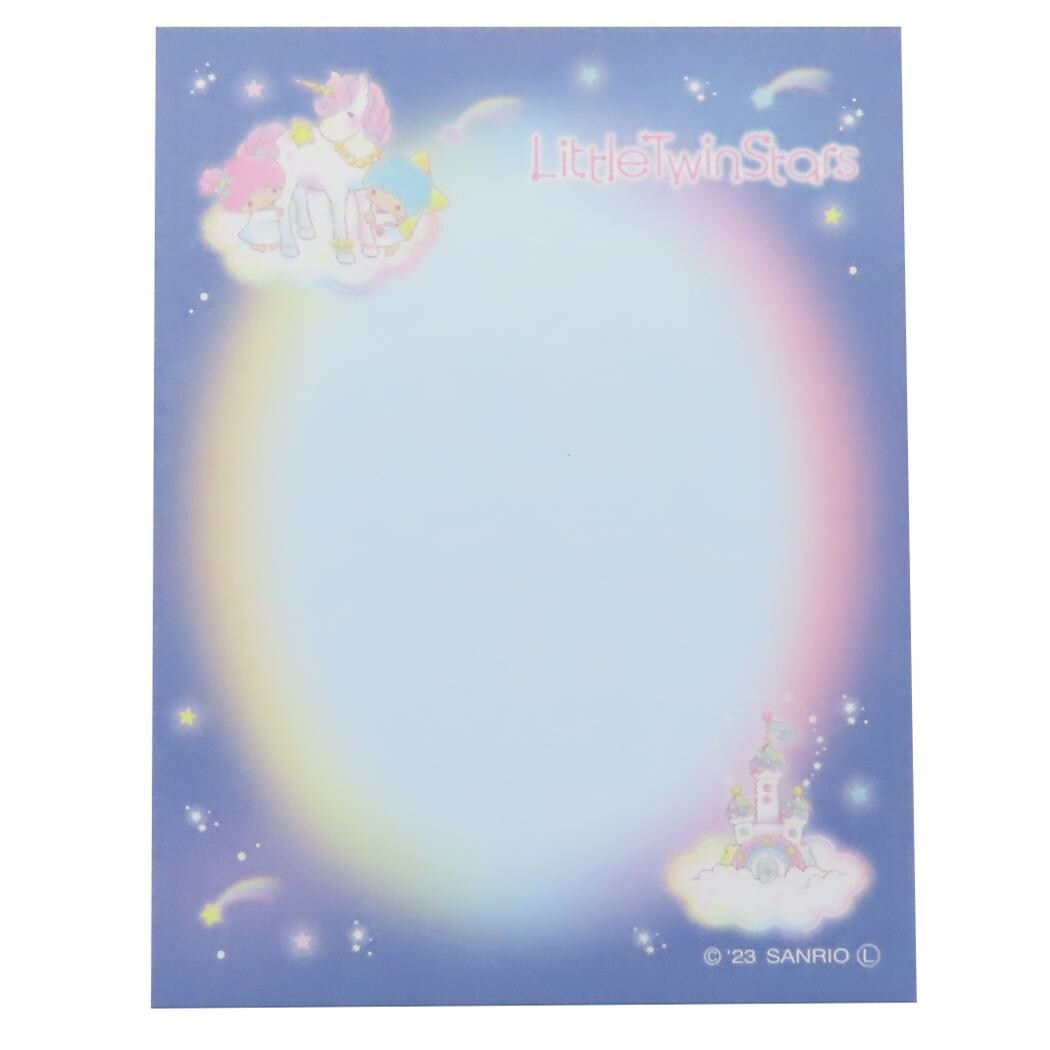 Little Twin Stars Shooting Star Notepad