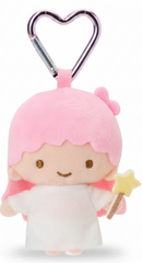 Bring a splash of cuteness to your day with the Little Twin Stars Lala Mini Mascot Heart Clasp Plush Keychain! Featuring the beloved Lala Little Twin Stars character in a mini plush form, this keychain is both adorable and practical. With her cute smile and cheerful demeanor, Lala is sure to brighten up your keys, bag, or backpack.