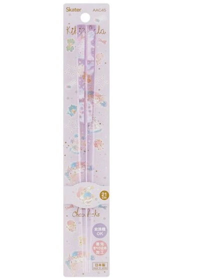 Elevate your dining experience with our magical Little Twin Stars Chopsticks! The celestial duo Kiki and Lala, can be seen when looking through the set of these clear chopsticks that bring a touch of whimsy to every meal. Whether enjoying sushi or noodles, let these charming utensils add a sprinkle of magic to your culinary adventures!