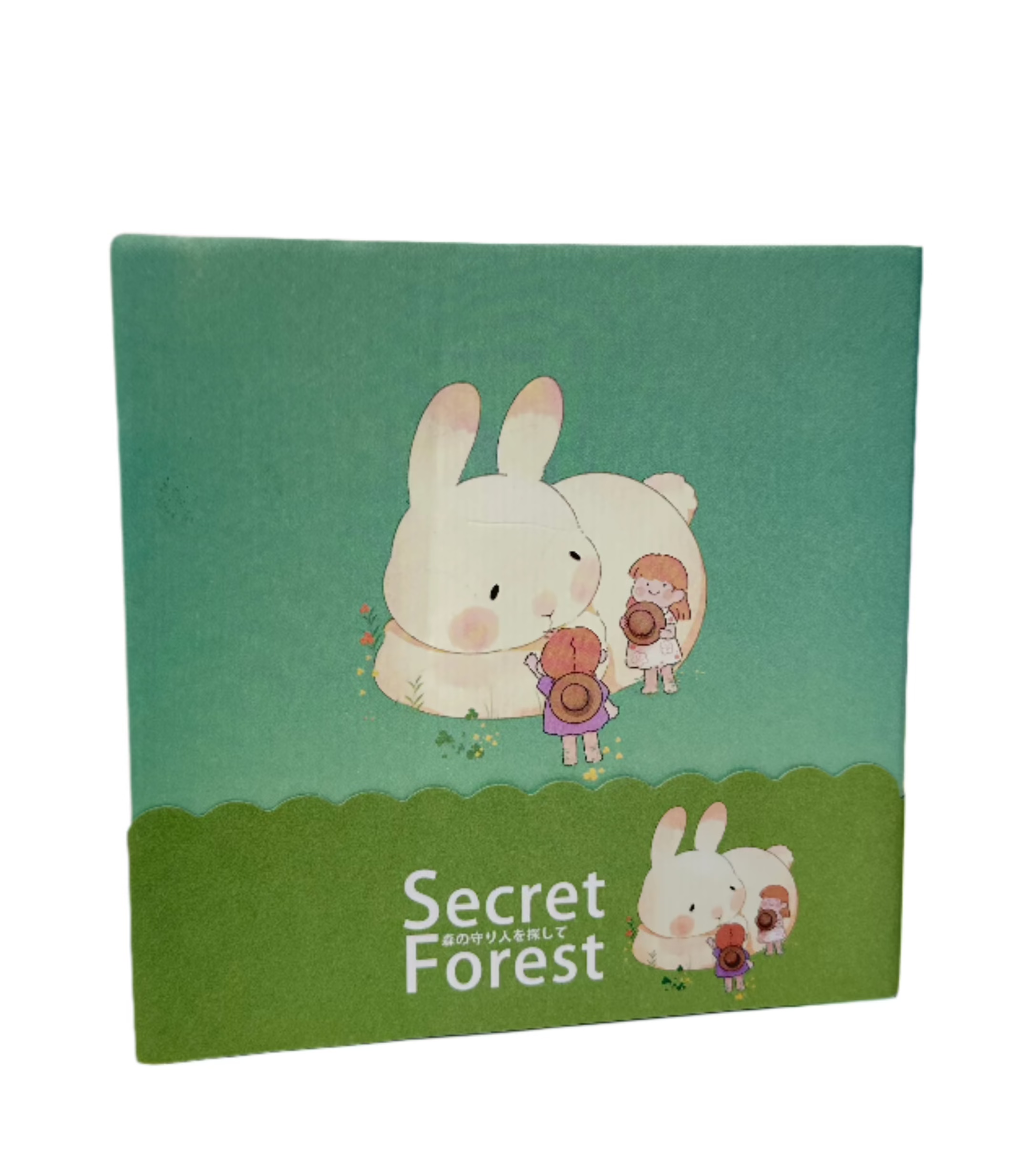 This wonderfully whimsical Magical Secret Forest Notebook is the perfect writing companion for all the academia girls out there! This delightful notebook features a pleasantly plump bunny rabbit and a curious, cute girl, making it an adorable addition to your stationery collection.